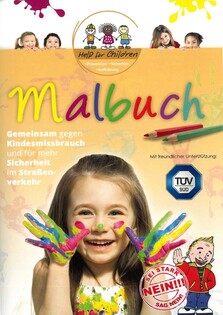 Cover Malbuch Help for children 2022