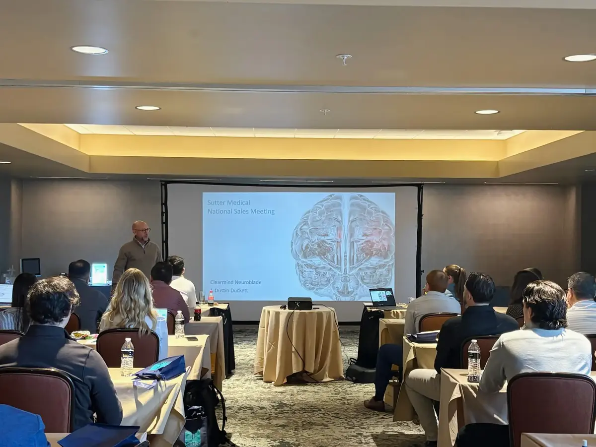 Attendees listen to an expert presentation in a conference setting. The event highlights professional learning, knowledge sharing, and industry networking.